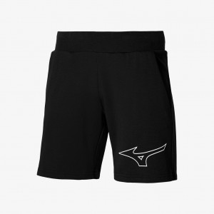 Black Mizuno ATHLETIC RB HALF PANT | SG_MZN22615