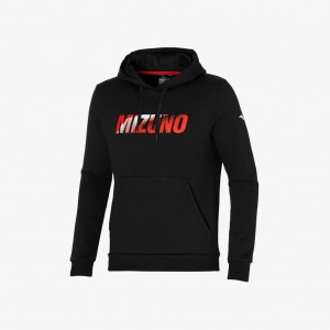 Black Mizuno MIZUNO HOODY | SG_MZN81739