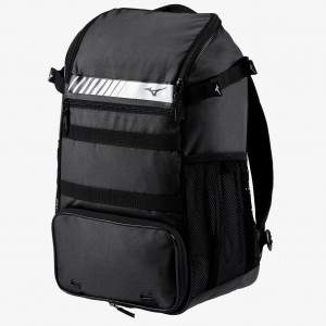 Black Mizuno ORGANISER BACKPACK 23 | SG_MZN15257