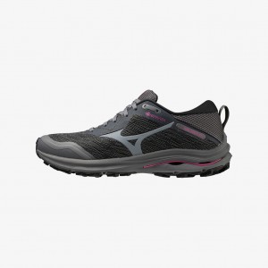 Black Mizuno WAVE RIDER GTX | SG_MZN32193