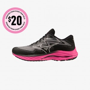 Black Pink Mizuno WAVE RIDER PROJECT ZERO | SG_MZN73871