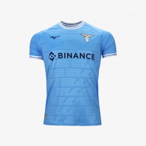 Blue Mizuno SS LAZIO 2022/23 HOME JERSEY | SG_MZN69161