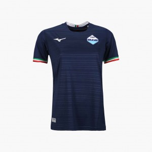 Navy Mizuno SS LAZIO 2023/24 AWAY JERSEY | SG_MZN45020