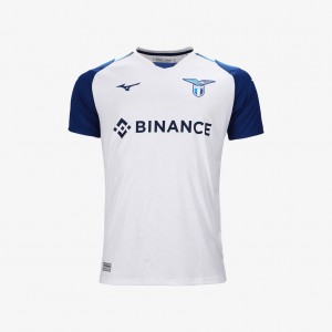 White Mizuno SS LAZIO 2022/23 THIRD JERSEY | SG_MZN47322