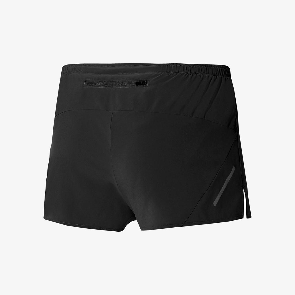 Black Mizuno AERO SPLIT 1.5 SHORT | SG_MZN95810