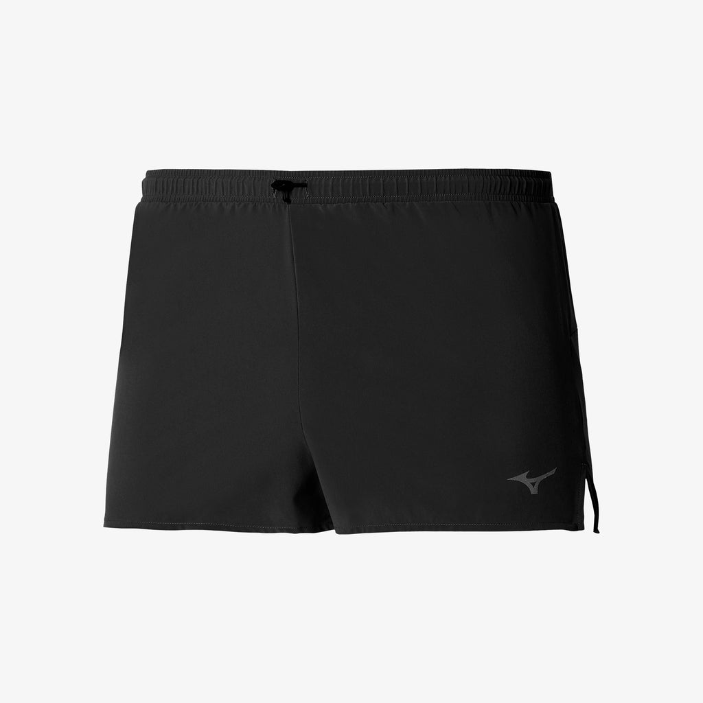 Black Mizuno AERO SPLIT 1.5 SHORT | SG_MZN95810