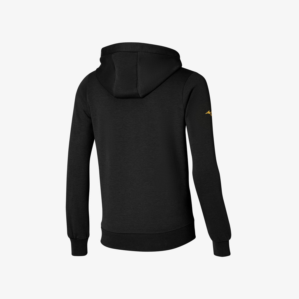 Black Mizuno ATHLETIC GRAPHIC HOODY | SG_MZN60096