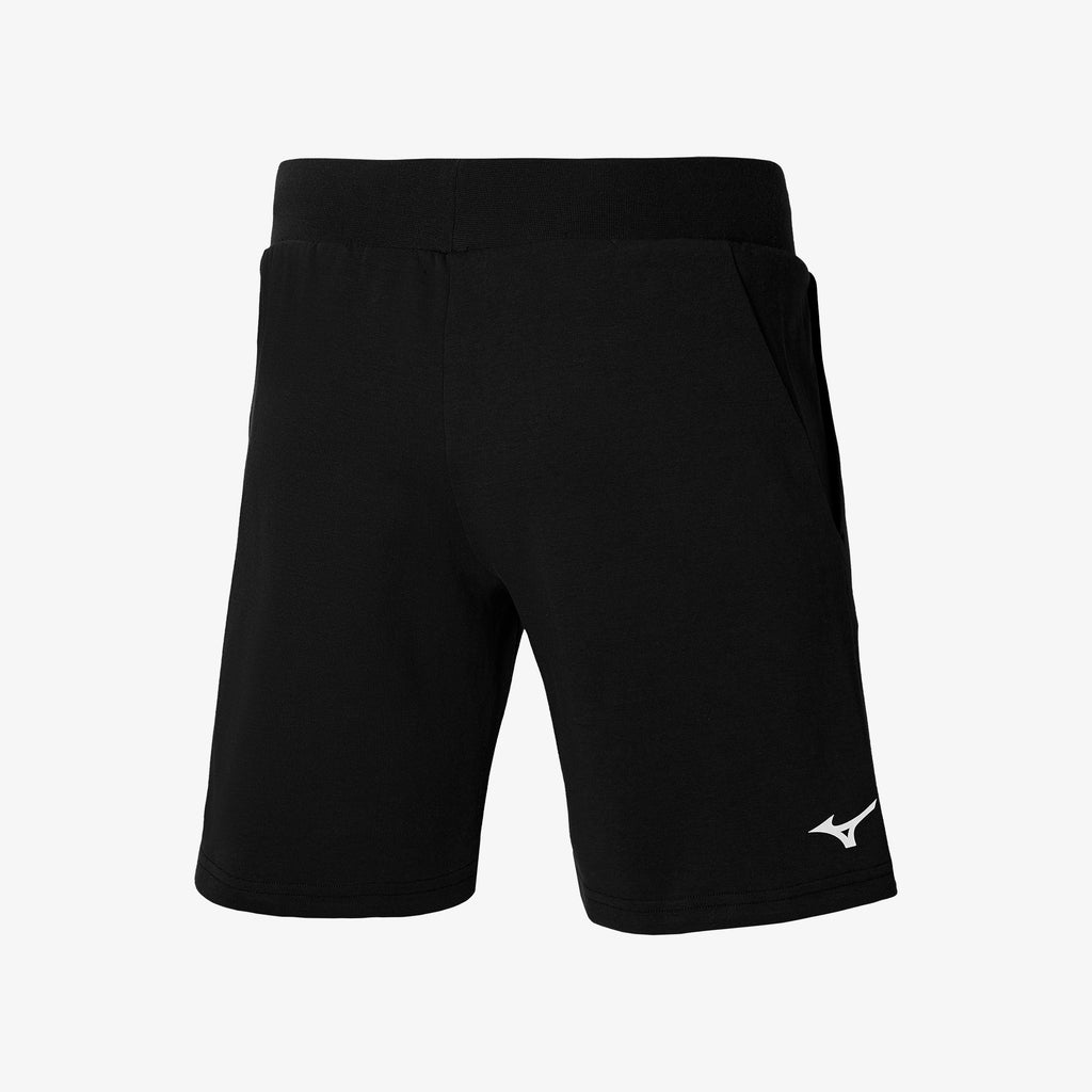 Black Mizuno ATHLETIC RB HALF PANT | SG_MZN22615