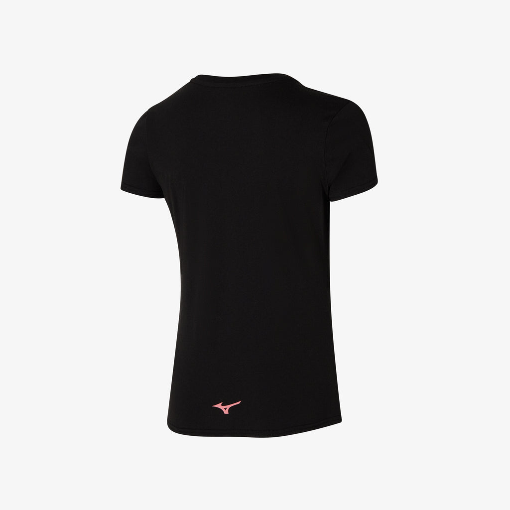 Black Mizuno ATHLETIC RB TEE | SG_MZN66675