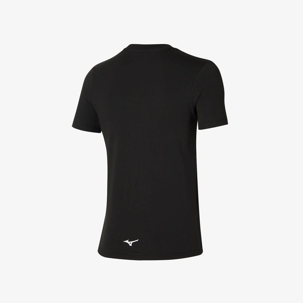 Black Mizuno ATHLETIC RB TEE | SG_MZN76555