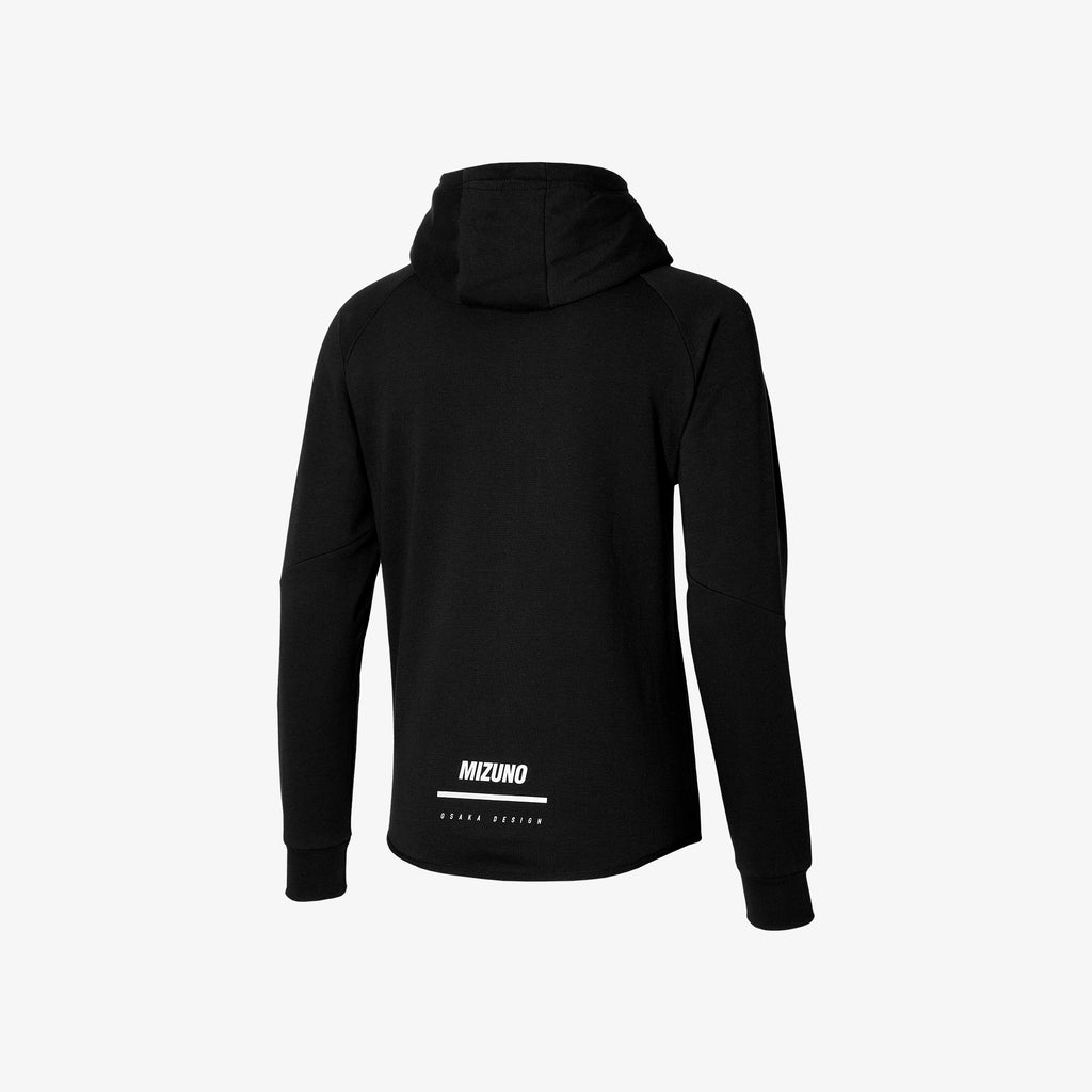 Black Mizuno ATHLETIC SWEAT JACKET | SG_MZN98558