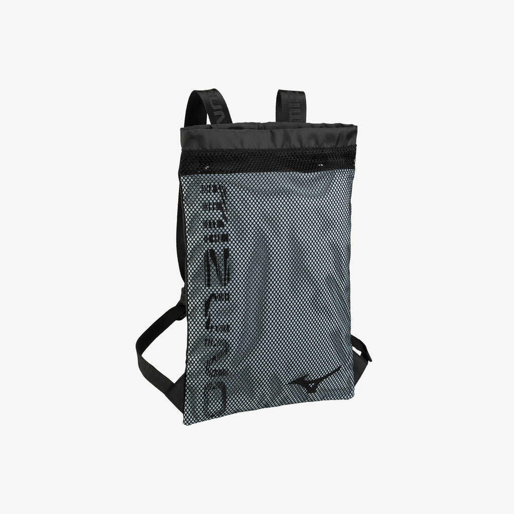 Black Mizuno DRAWSTRING BAG | SG_MZN82156