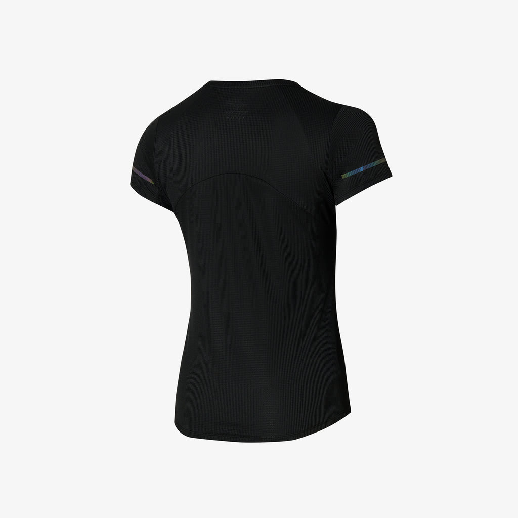 Black Mizuno DRY AEROFLOW TEE | SG_MZN29193