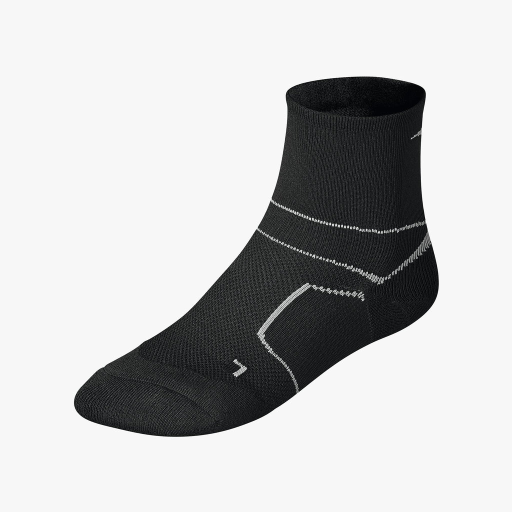 Black Mizuno ER TRAIL SOCK | SG_MZN44624