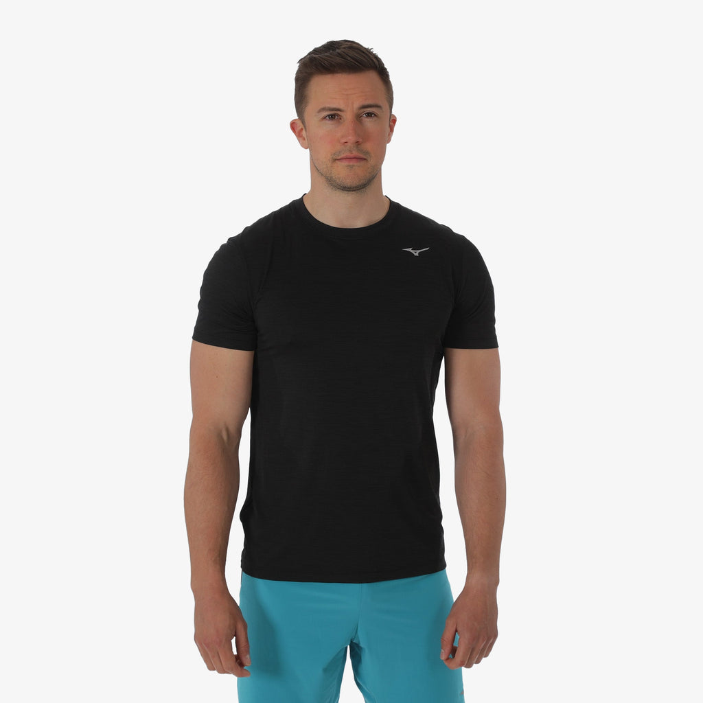 Black Mizuno IMPULSE CORE TEE | SG_MZN76645