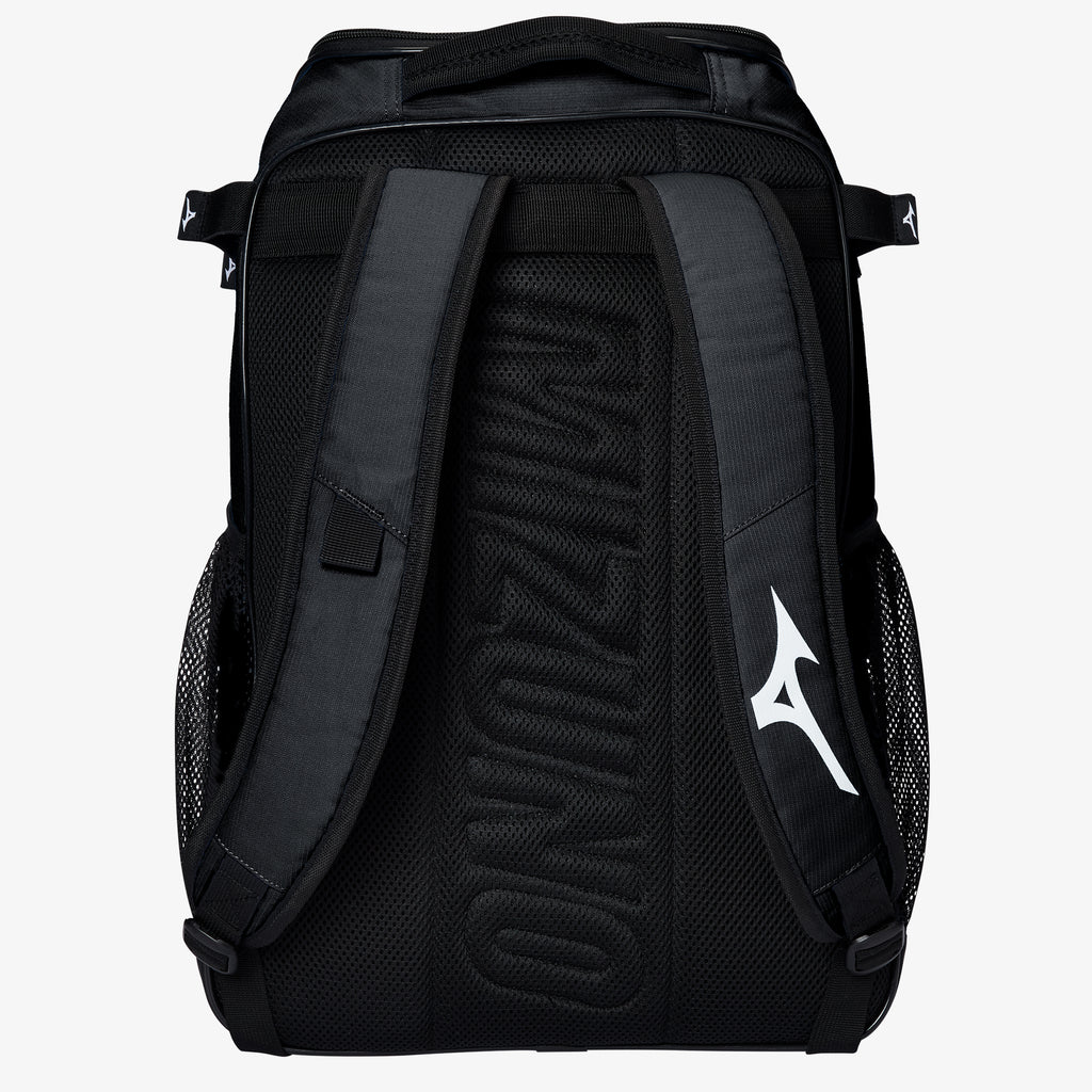 Black Mizuno ORGANISER BACKPACK 23 | SG_MZN15257