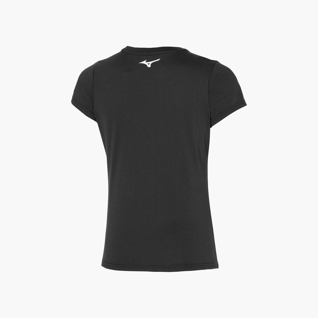 Black Mizuno RB LOGO TEE | SG_MZN12355