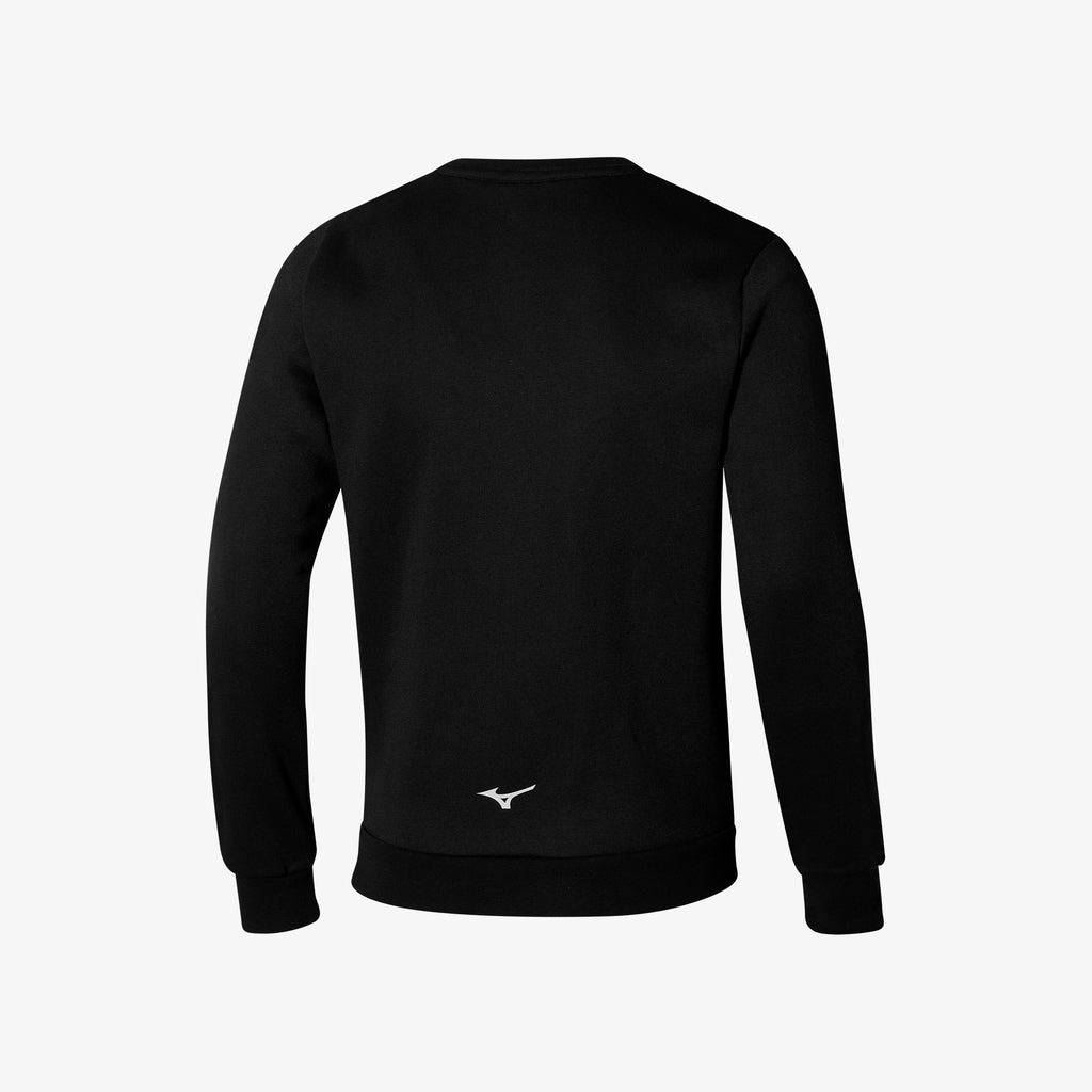 Black Mizuno RELEASE CREW SWEAT | SG_MZN54909