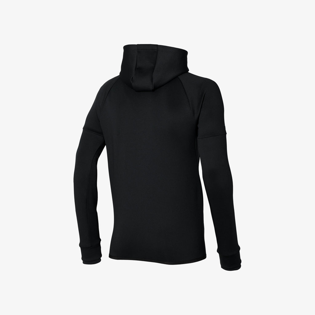 Black Mizuno SWEAT HOODY SR4 | SG_MZN10734