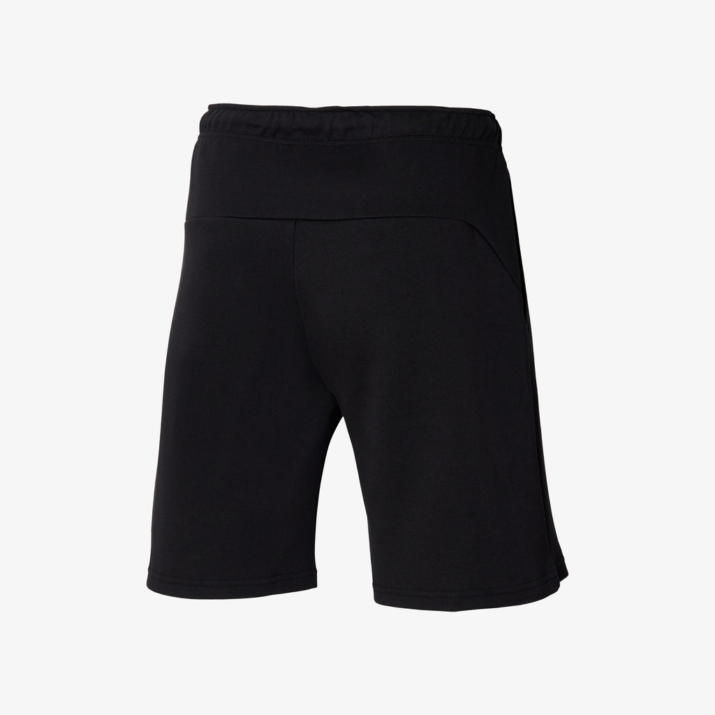 Black Mizuno SWEAT SHORT SR4 | SG_MZN83308