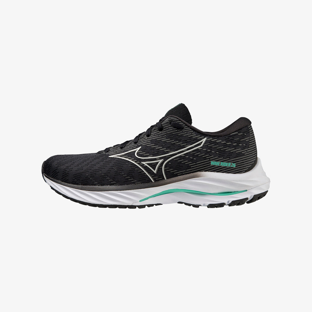 Black Mizuno WAVE RIDER 26 WIDE | SG_MZN25202