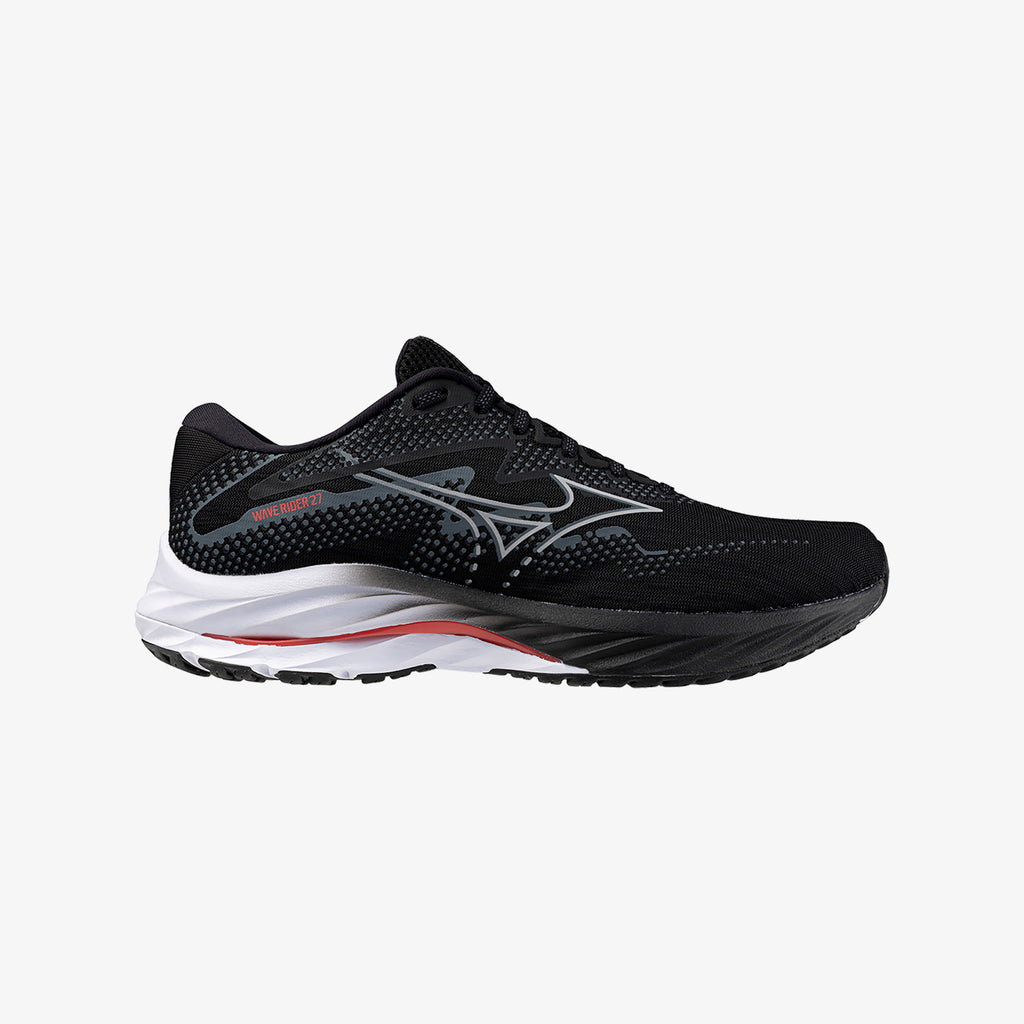 Black Mizuno WAVE RIDER 27 WIDE | SG_MZN92779