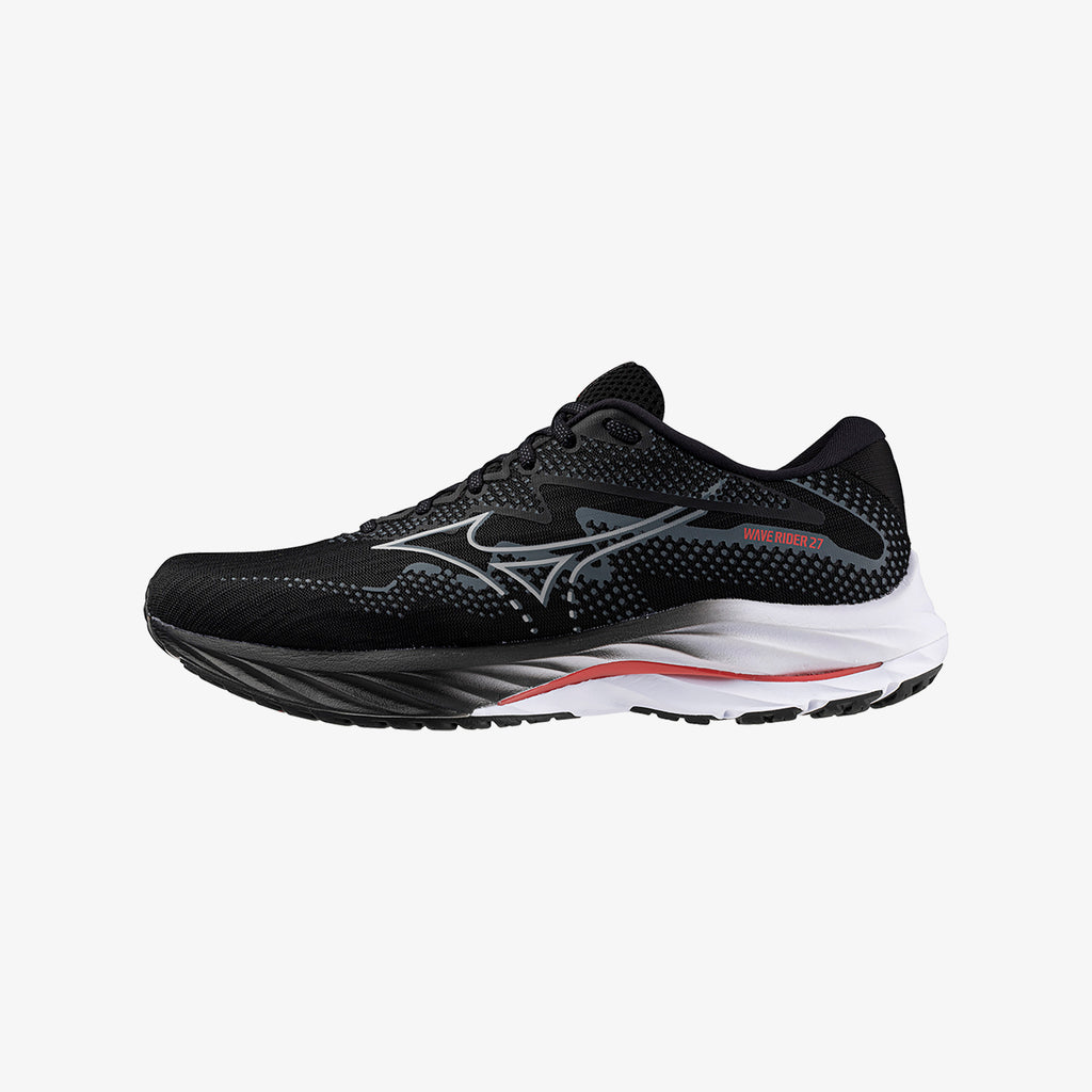 Black Mizuno WAVE RIDER 27 WIDE | SG_MZN92779