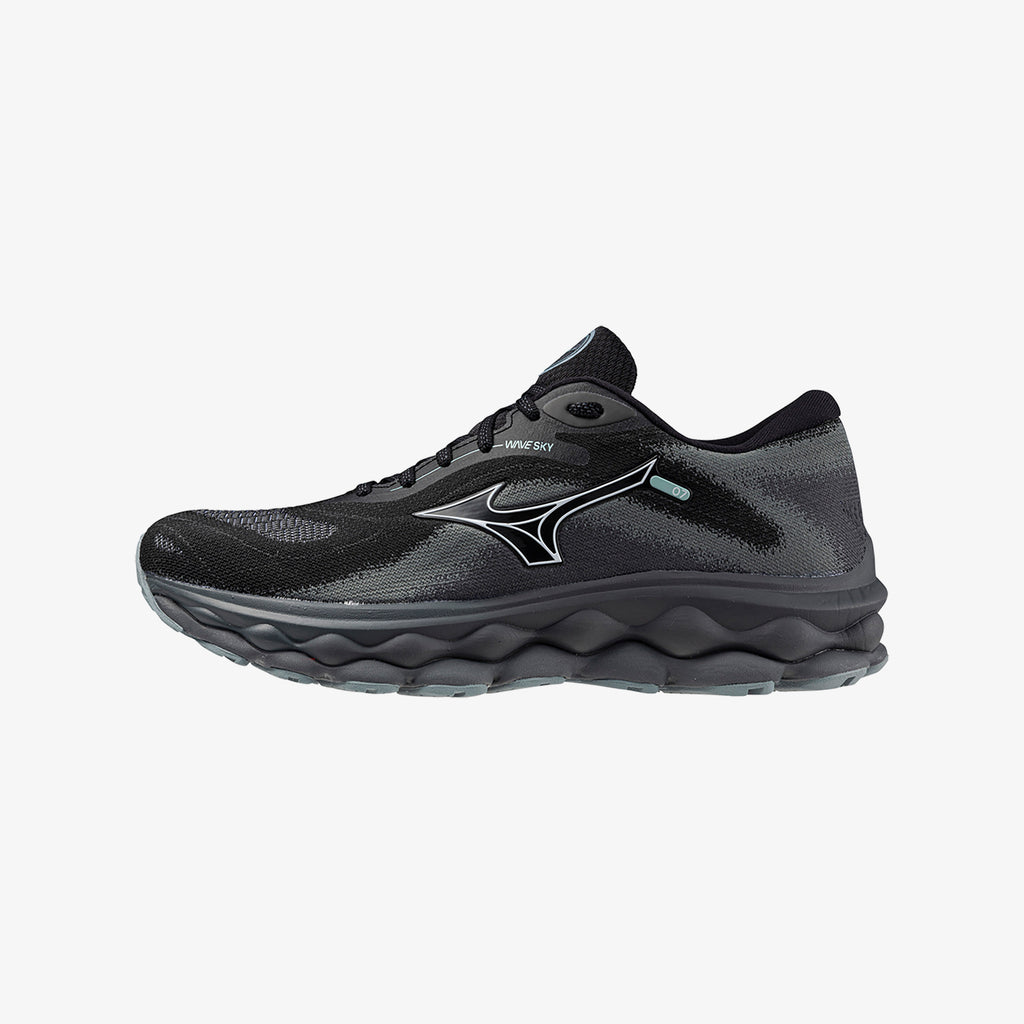 Black Mizuno WAVE SKY 7 (D WIDE) | SG_MZN98949