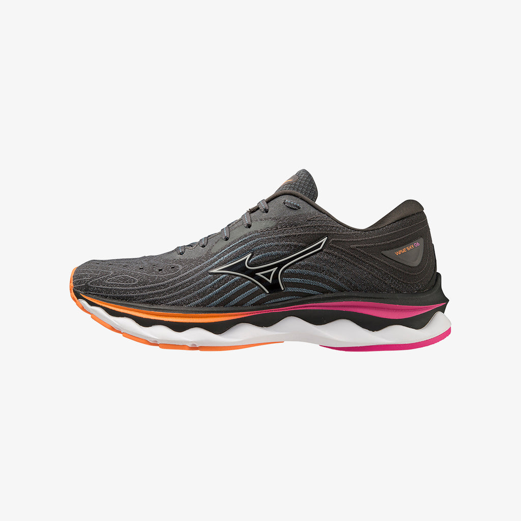 Black Pink Mizuno WAVE SKY 6 (D WIDE) | SG_MZN71397