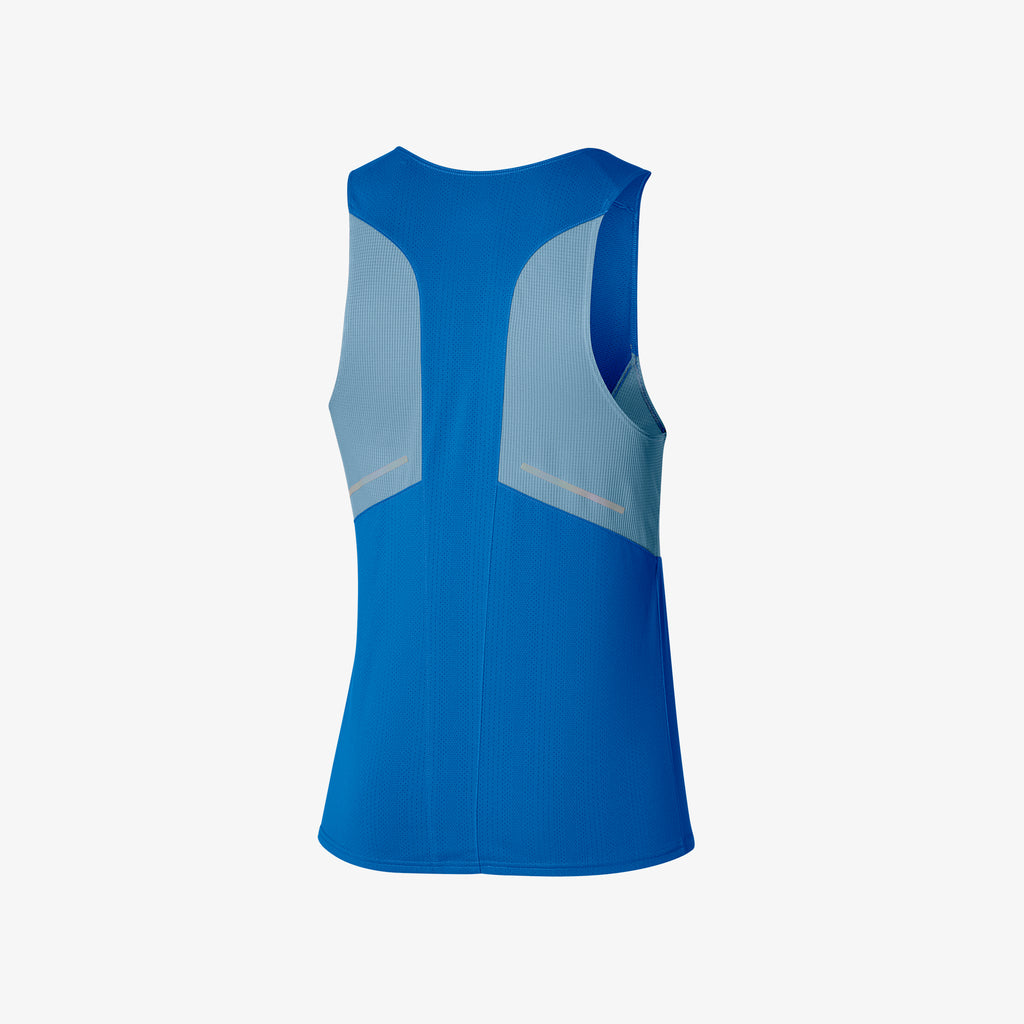 Blue Mizuno DRYAEROFLOW TANK | SG_MZN77224