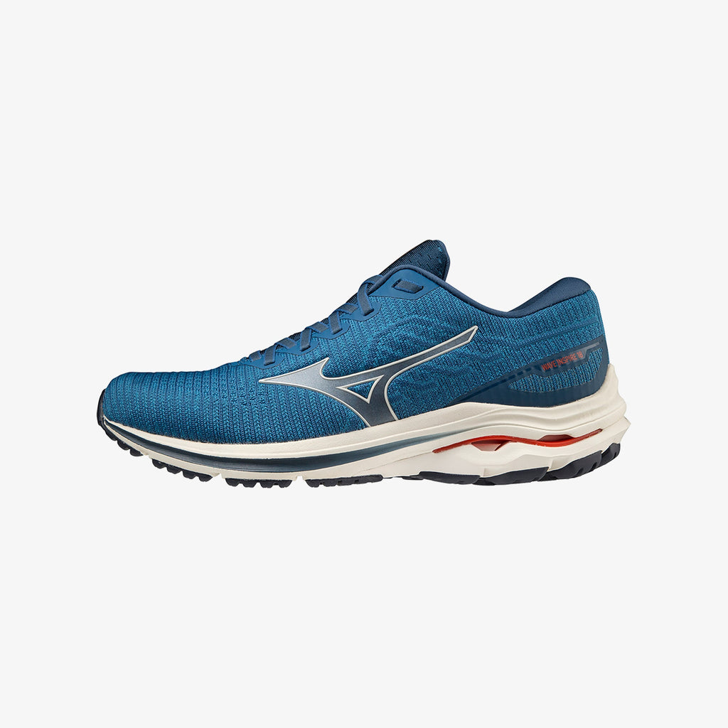 Blue Mizuno WAVE INSPIRE 18 WAVEKNIT | SG_MZN32686