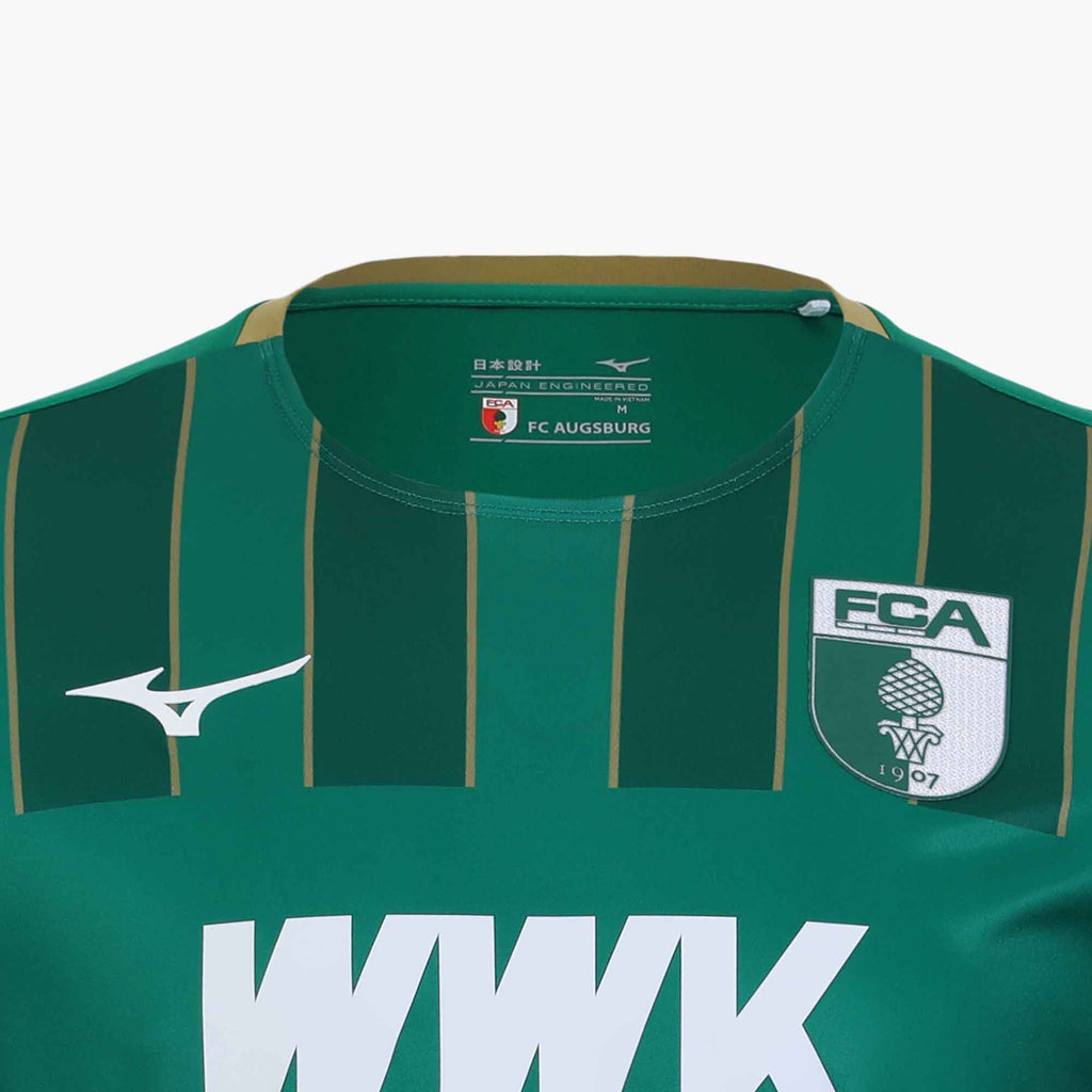 Green Mizuno FC AUGSBURG 2023/24 AWAY JERSEY | SG_MZN14135