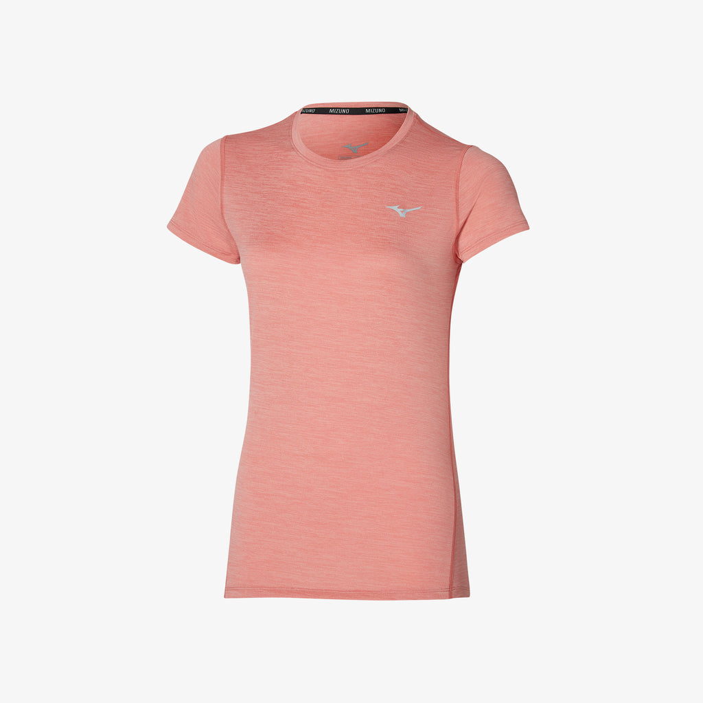 Pink Mizuno IMPULSE CORE TEE | SG_MZN51675