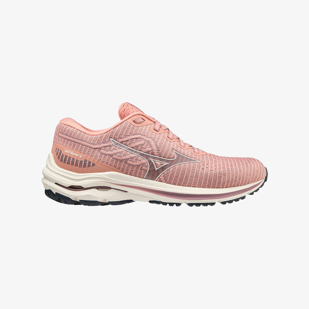 Pink Mizuno WAVE INSPIRE 18 WAVEKNIT | SG_MZN57137