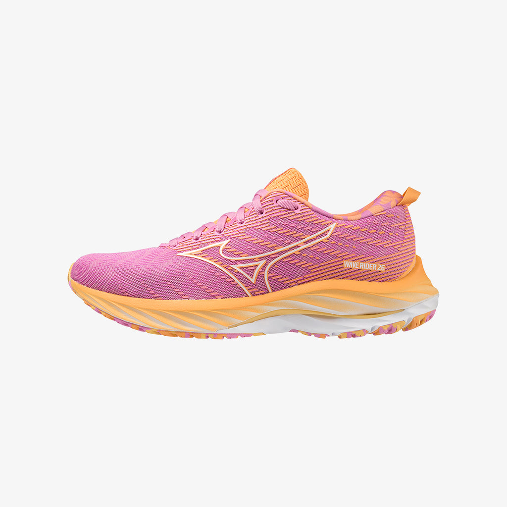 Pink Orange Mizuno WAVE RIDER 26 ROXY | SG_MZN32656