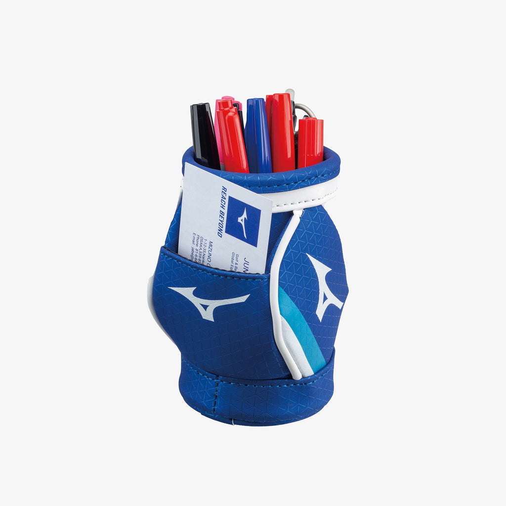 White Blue Mizuno PEN CADDY | SG_MZN53468