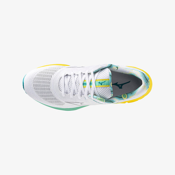 White Green Yellow Mizuno WAVE RIDER 27 SSW (U) | SG_MZN52759