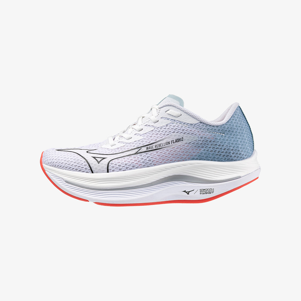 White Grey Mizuno WAVE REBELLION FLASH 2 | SG_MZN86372