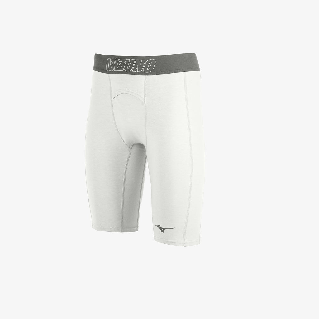 White Mizuno ARRIVAL COMPRESSION SHORT | SG_MZN57757