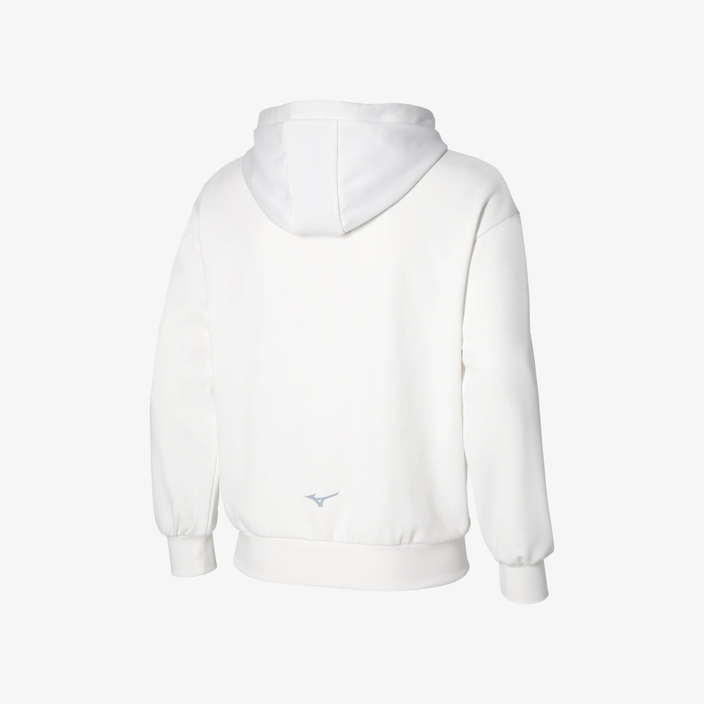 White Mizuno ATHLETICS GRAPHIC HOODIE | SG_MZN68455