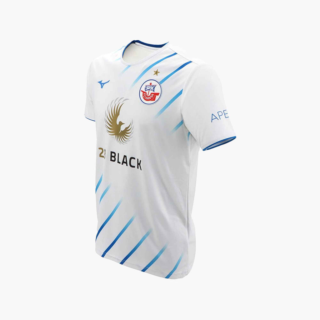 White Mizuno FC HANSA ROSTOCK 2023/24 AWAY JERSEY | SG_MZN32364