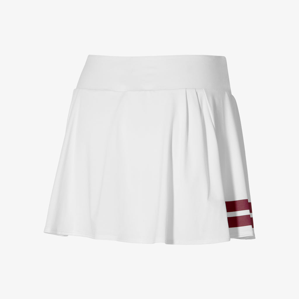 White Mizuno PRINTED FLYING SKIRT | SG_MZN89130