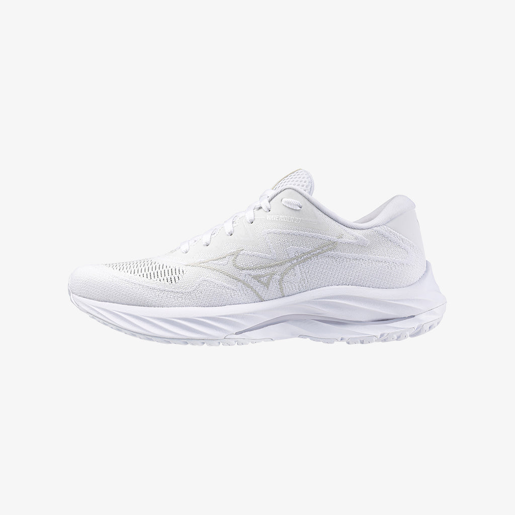 White Mizuno WAVE RIDER 27 SSW | SG_MZN70176