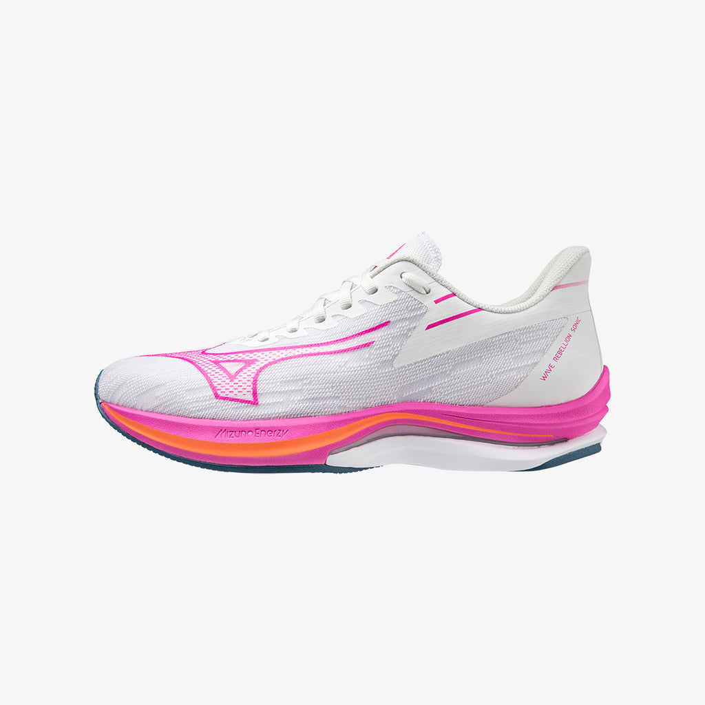 White Pink Mizuno WAVE REBELLION SONIC | SG_MZN48051